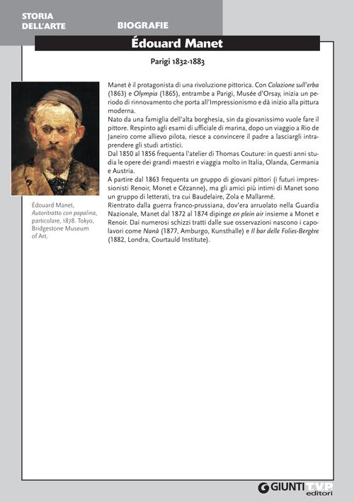 Biografia di Édouard Manet