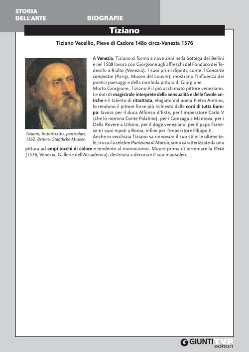 Biografia di Tiziano