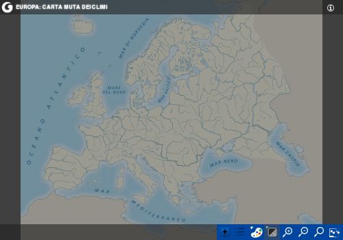 Clima in Europa: carta interattiva