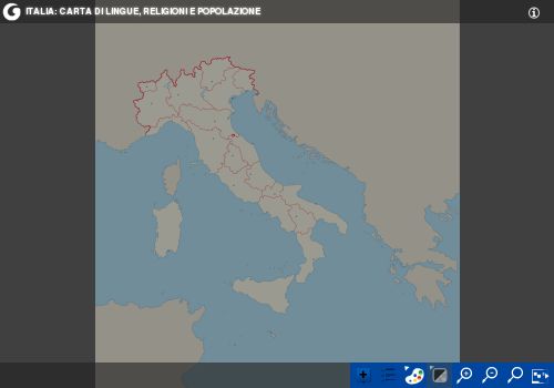Lingue, religioni e popolazione in Italia: carta interattiva
