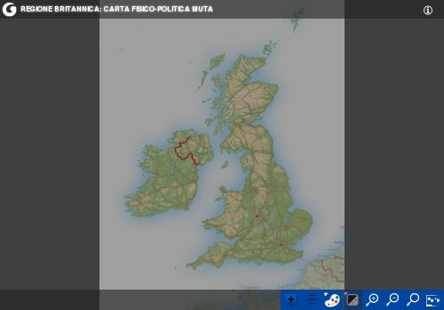 Regione Britannica: carta interattiva