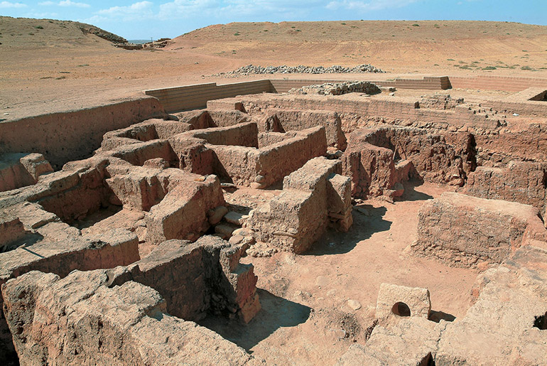 Resti dell’antica città di Ebla