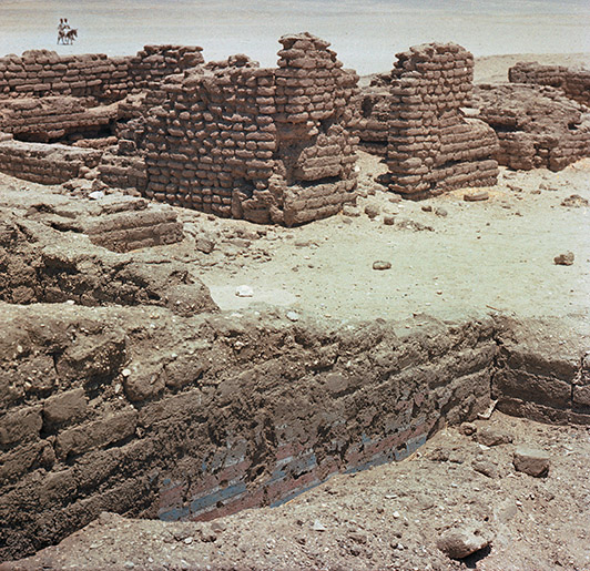Resti di un Palazzo di Tell el Amarna