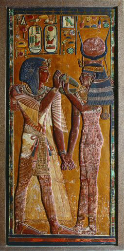 Sethy I e la dea Hathor