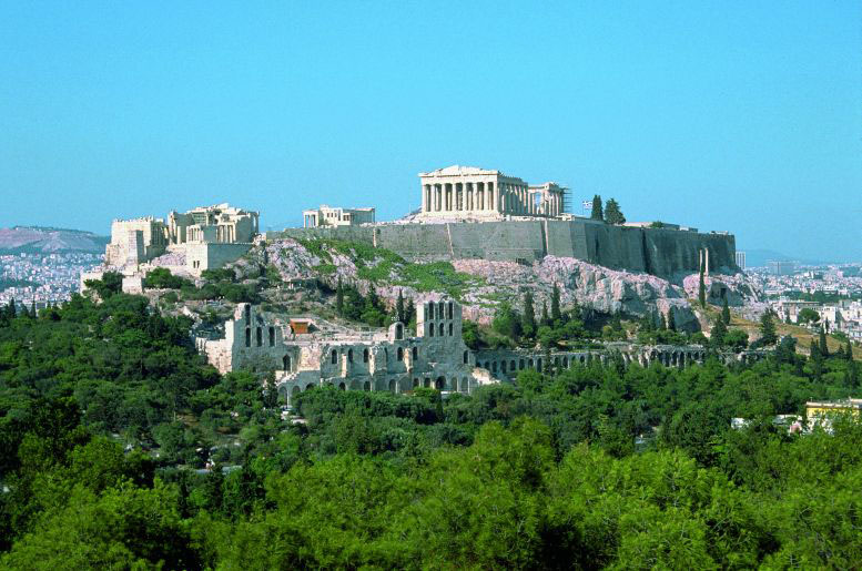 Veduta dell’Acropoli di Atene