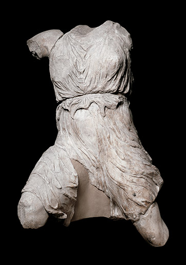 Statua del frontone occidentale del Partenone (Iris)