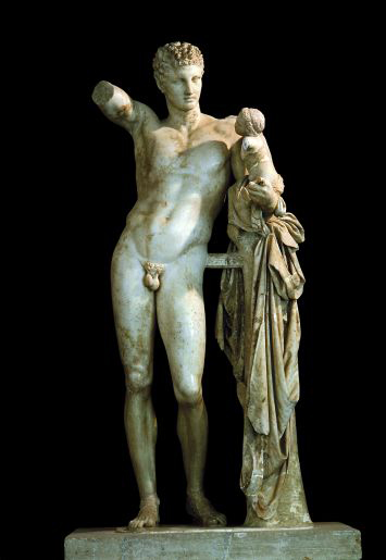 Hermes con Dioniso fanciullo