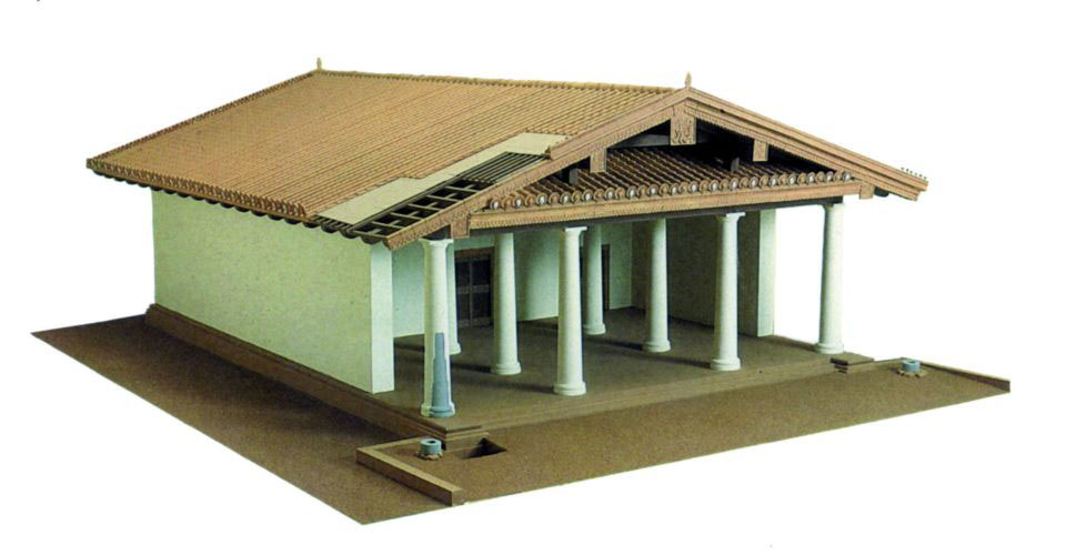 Ricostruzione del Tempio A di Pyrgi (Roma)