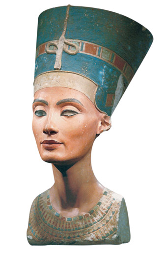 Busto della regina Nefertiti
