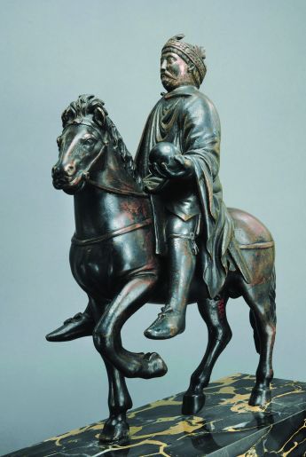 Statuetta equestre di Carlo Magno
