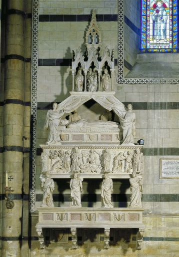 Tomba del cardinale Riccardo Petroni