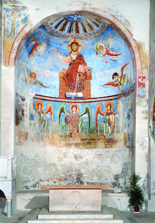 Affresco di Sant'Angelo in Formis