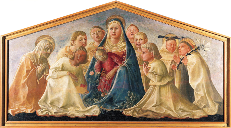Madonna dell’Umiltà e santi carmelitani