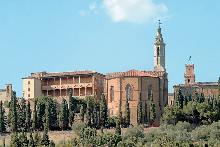 Palazzo Piccolomini e cattedrale