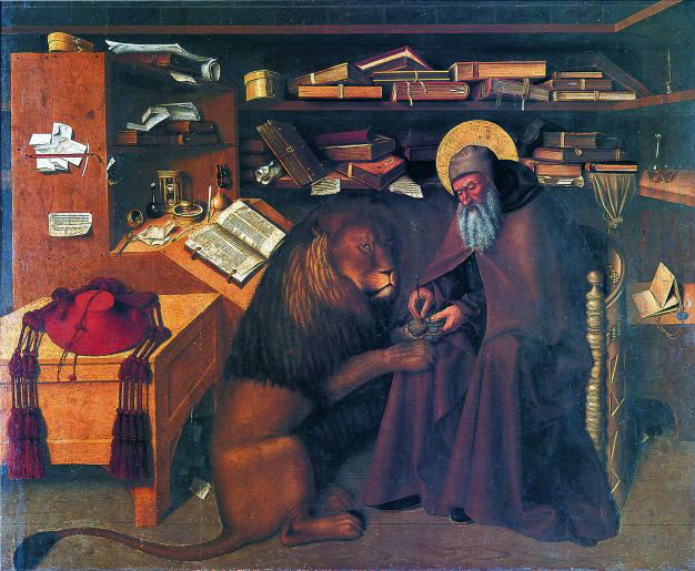 San Girolamo nello studio con il leone