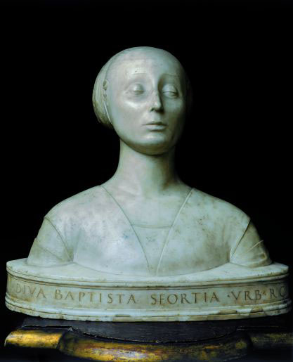 Busto di Battista Sforza