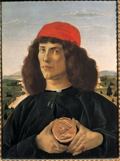 Ritratto di uomo con medaglia di Cosimo il Vecchio