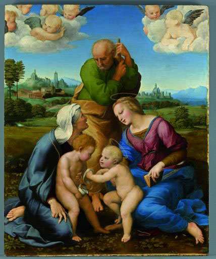 Sacra Famiglia con sant’Elisabetta e san Giovannino (Sacra Famiglia Canigiani)