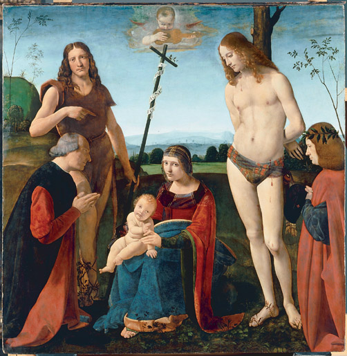 Madonna con Bambino e santi (Pala Casio)