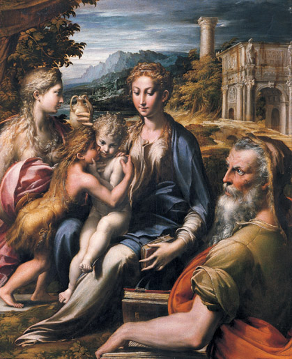 Madonna con il Bambino, san Giovannino, la Maddalena e san Zaccaria