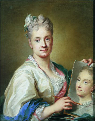 Autoritratto con il ritratto della sorella