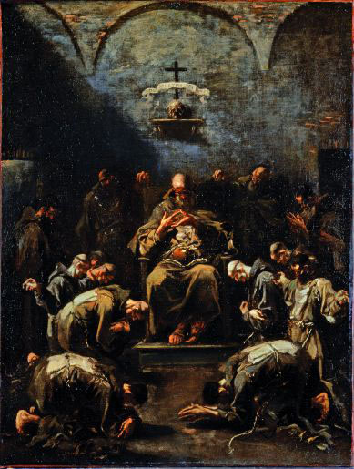 Predica ai monaci penitenti