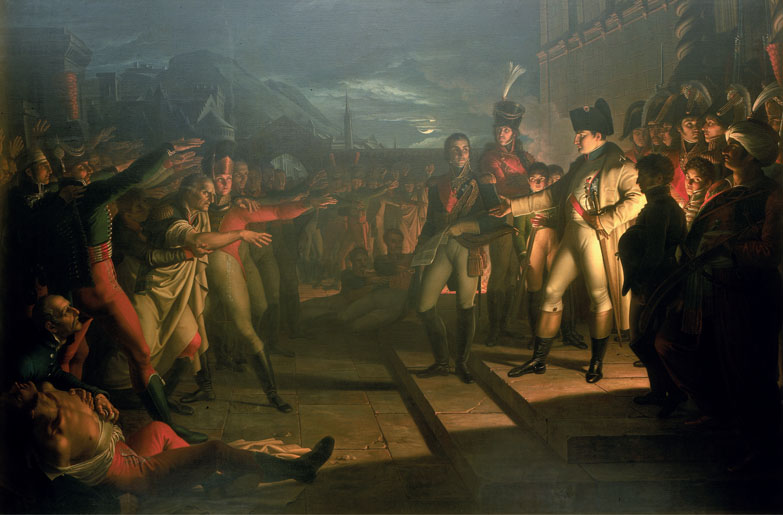 Il giuramento dei Sassoni a Napoleone dopo la battaglia di Jena
