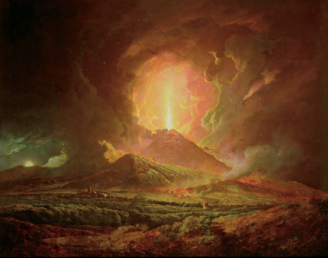 Vesuvio in eruzione