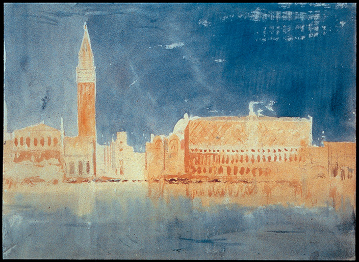 Il campanile di San Marco e Palazzo Ducale