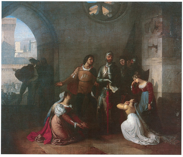 Pietro Rossi, signore di Parma, spogliato dei suoi domini dagli Scaligeri, signori di Verona