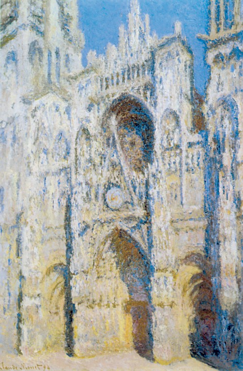 La Cattedrale di Rouen in pieno sole