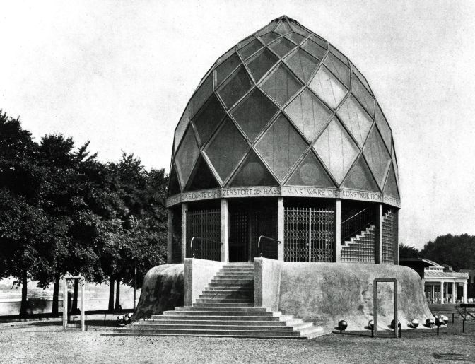 Das Glashaus (Casa di vetro), padiglione per l’Esposizione di Colonia