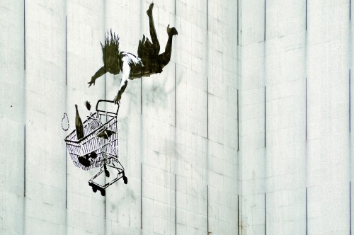 Falling Shopper