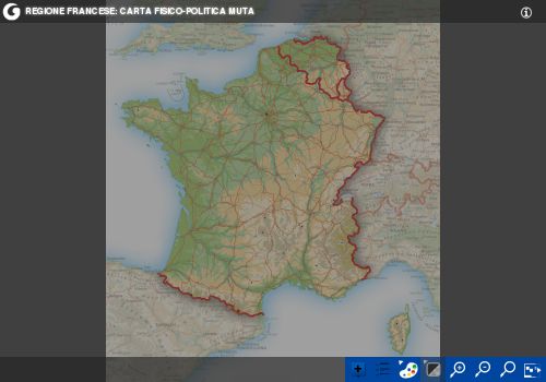 Regione Francese: carta interattiva