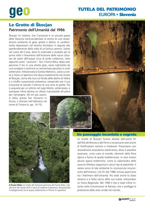 Slovenia - Le Grotte di Škocjan
