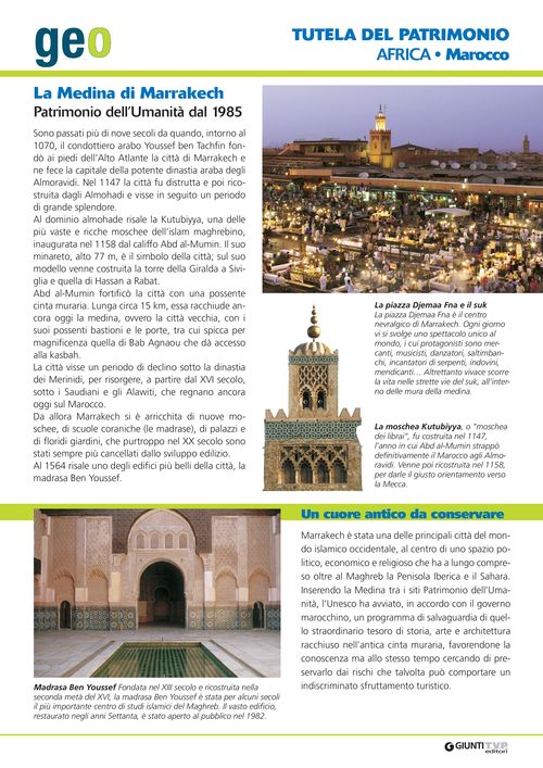 Marocco: la Medina di Marrakech