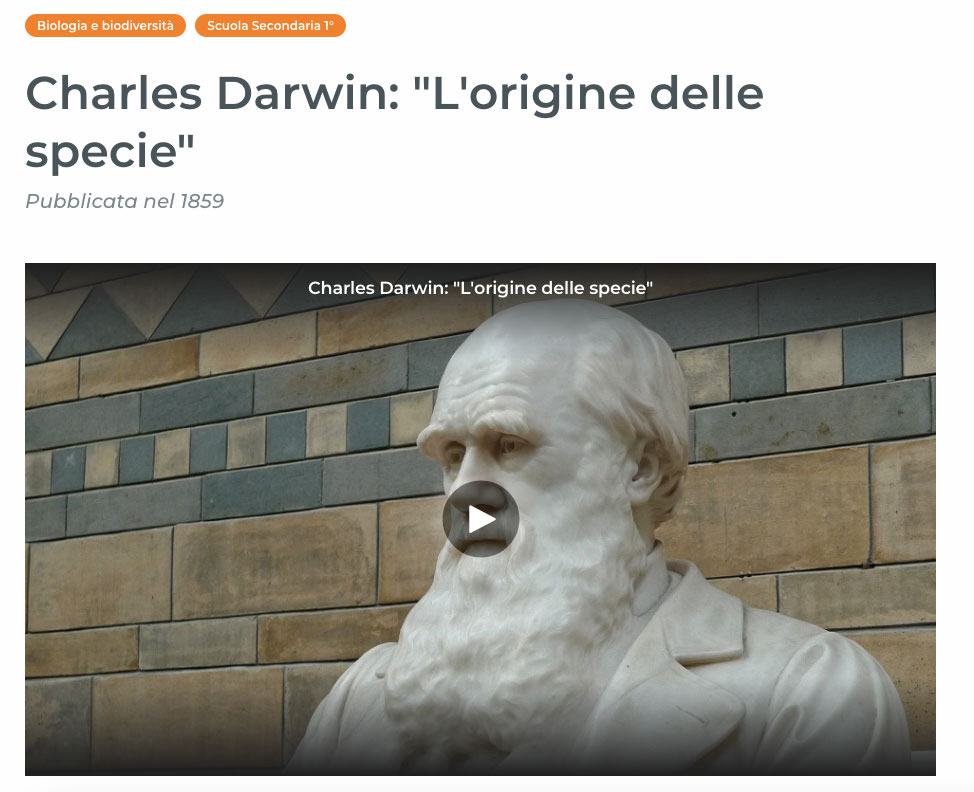 Charles Darwin, L’origine delle specie