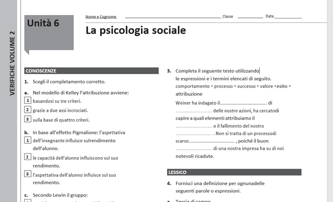 PSICOLOGIA - La psicologia sociale
