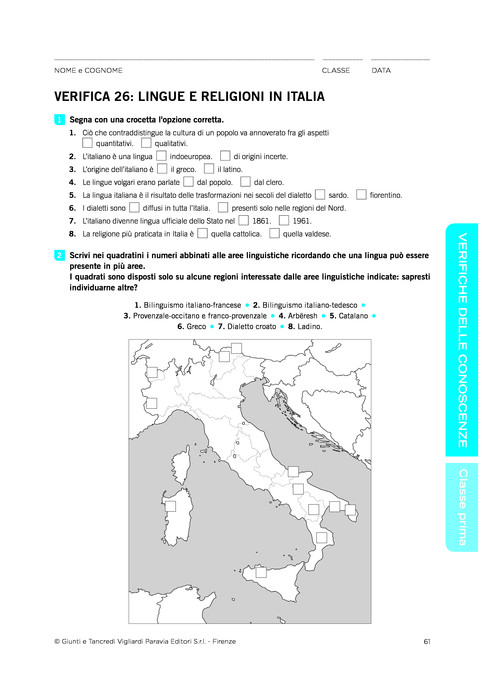 Lingue e religioni in Italia