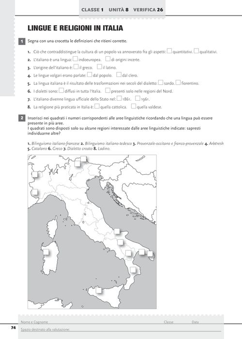 Lingue e religioni in Italia