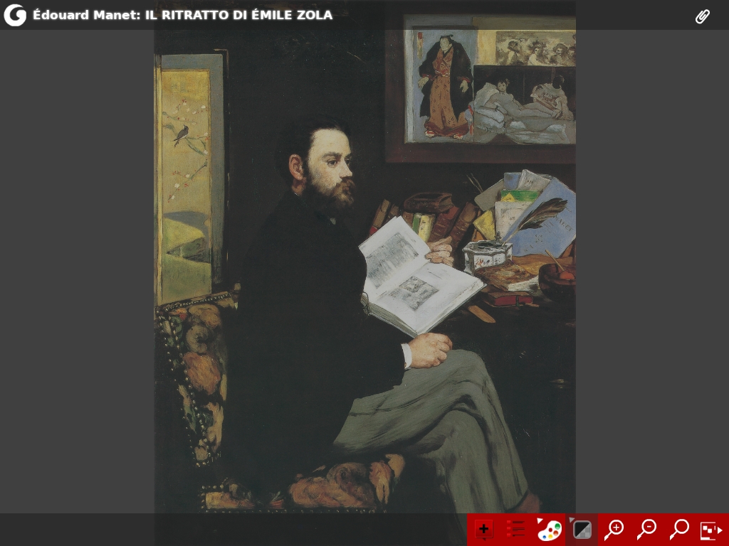 Ritratto di Emile Zola (Édouard Manet)