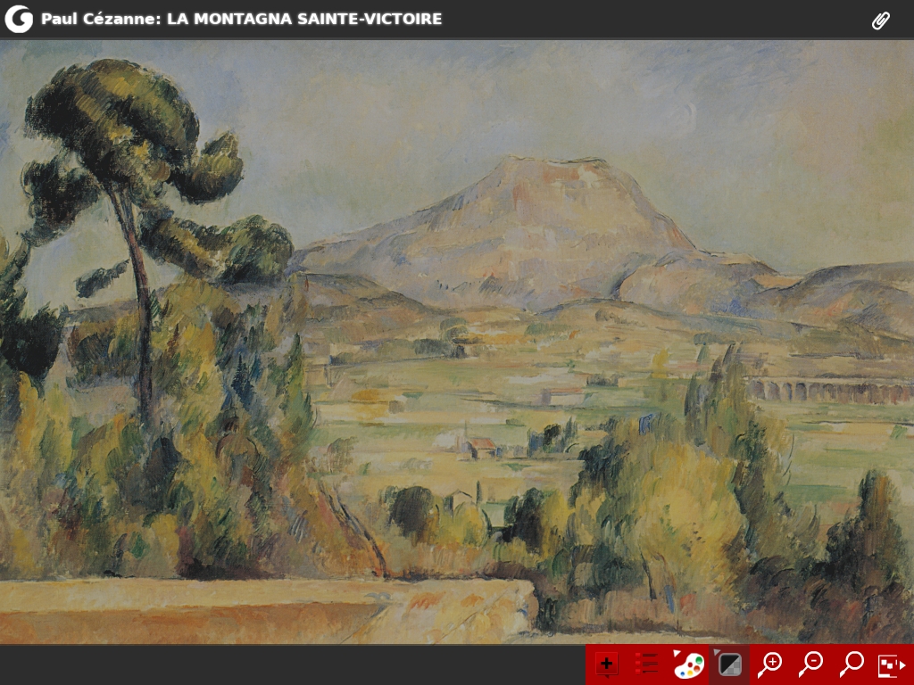 La Montagna Sainte Victoire (Paul Cézanne)