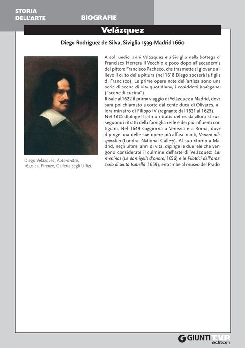 Biografia di Velazquez