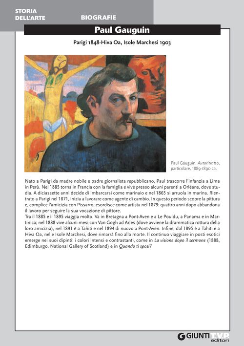Biografia di Paul Gauguin