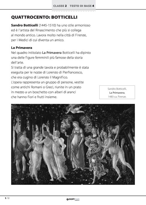 Quattrocento: Botticelli