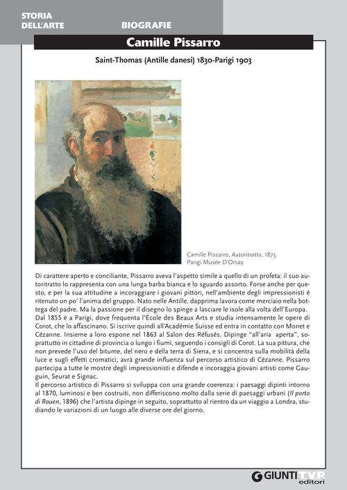 Biografia di Camille Pissarro