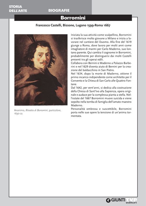 Biografia di Francesco Borromini