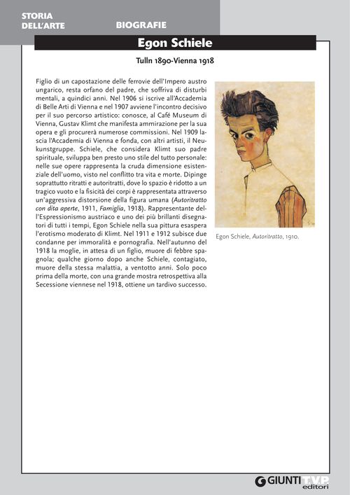 Biografia di Egon Schiele