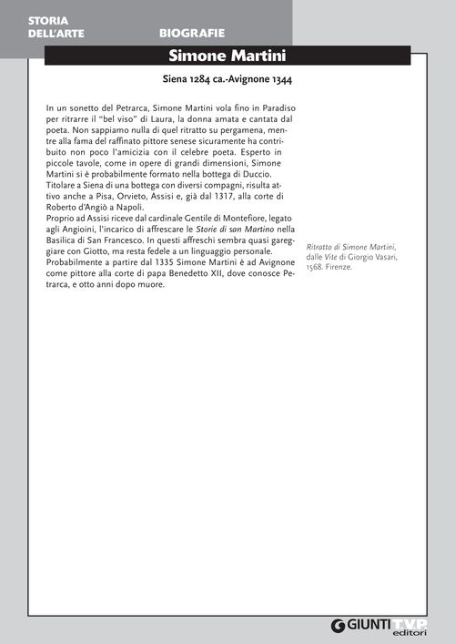 Biografia di Simone Martini