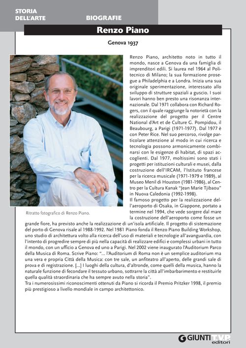 Biografia di Renzo Piano